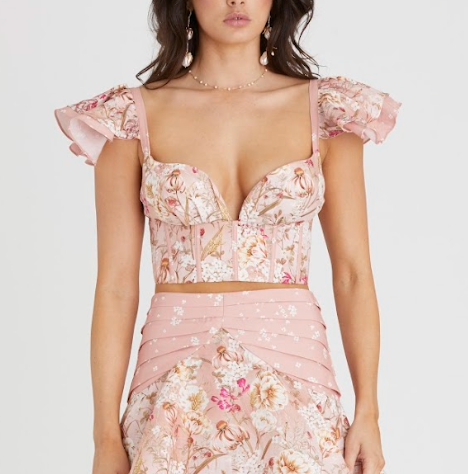 Aqua Blu Kate Top Jasmine