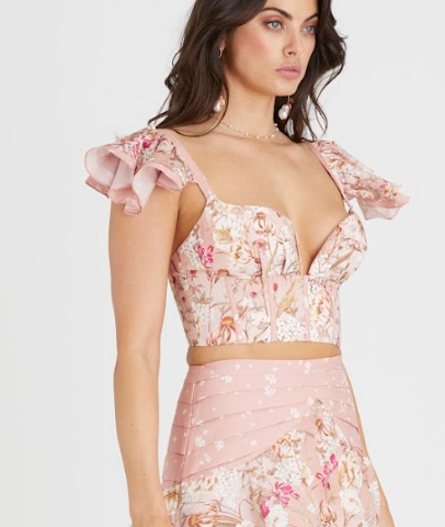 Aqua Blu Kate Top Jasmine