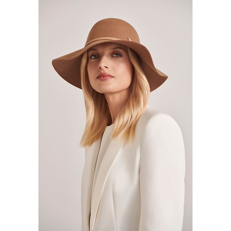 Helen Kaminski Sofia Hat Camel