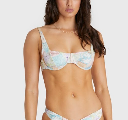 Aqua Blu Zara Balconette Brindle