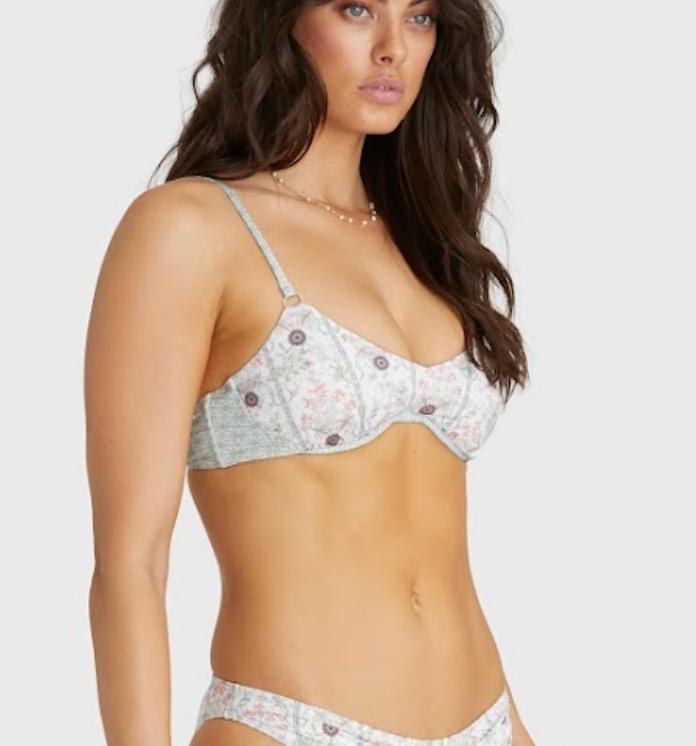 Aqua Blu Lola Bralette Amaryllis